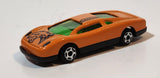 Greenbrier 9809 Sports Coupe Bright Orange Die Cast Toy Car Vehicle