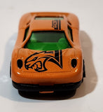 Greenbrier 9809 Sports Coupe Bright Orange Die Cast Toy Car Vehicle