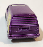 1991 Hot Wheels Ford Aerostar Metalflake Purple Die Cast Toy Car Vehicle