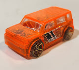 2016 Hot Wheels X-Raycers Scion xB Clear Orange Die Cast Toy Car Vehicle