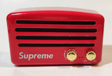Supreme Retro Style Red Bluetooth Speaker
