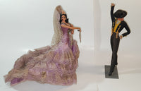Vintage Marin Chiclana Espana Male and Female Dancers 13 1/2" Tall Plastic Doll Set