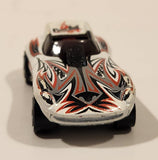 2004 Hot Wheels Final Run Cat-A-Pult White Die Cast Toy Car Vehicle