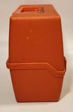 Rare Vintage 1977 DC Comics Superman Thermos Brand Red Plastic Lunch Box
