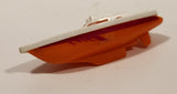 Unknown Brand GTX Speed Boat Orange and White Plastic Toy Boat