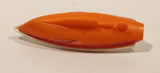 Unknown Brand GTX Speed Boat Orange and White Plastic Toy Boat