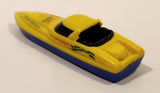 Unknown Brand Ocean Princess Speed Boat Blue and Yellow Plastic Toy Boat