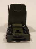Unknown Brand ARMY AMY-39 A-39 Semi Tractor Truck Army Green Die Cast Toy Car Vehicle