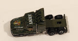 Unknown Brand ARMY AMY-39 A-39 Semi Tractor Truck Army Green Die Cast Toy Car Vehicle