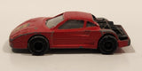 Vintage Majorette No. 280 Ferrari F40 Red Die Cast Toy Car Vehicle Opening Rear Hood 1/58 Scale
