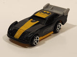 2016 McDonald's Hot Wheels DC Comics Batman Batmobile Black Pull Back Plastic Die Cast Toy Car Vehicle