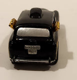 2009 Hot Wheels HW City Works Cockney Cab II Taxi Black Die Cast Toy Car Vehicle