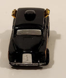 2009 Hot Wheels HW City Works Cockney Cab II Taxi Black Die Cast Toy Car Vehicle