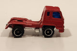 Unknown Brand Semi Tractor Truck Red Die Cast Toy Car Vehicle
