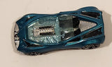 2006 Hot Wheels Truckin' Transporters CUL8R Teal Die Cast Toy Car Vehicle