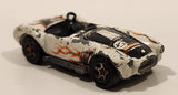 1999 Hot Wheels Show Biz Shelby Classic Cobra Convertible White Die Cast Toy Car Vehicle with Opening Hood