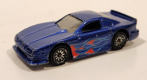 2007 Hot Wheels Mustang Cobra Metalflake Dark Blue Die Cast Toy Car Vehicle