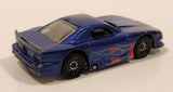 2007 Hot Wheels Mustang Cobra Metalflake Dark Blue Die Cast Toy Car Vehicle