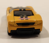 2002 Hot Wheels First Editions 40 Somethin' Yellow Die Cast Toy Car Vehicle