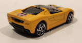 2002 Hot Wheels First Editions 40 Somethin' Yellow Die Cast Toy Car Vehicle
