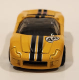 2002 Hot Wheels First Editions 40 Somethin' Yellow Die Cast Toy Car Vehicle