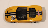 2002 Hot Wheels First Editions 40 Somethin' Yellow Die Cast Toy Car Vehicle