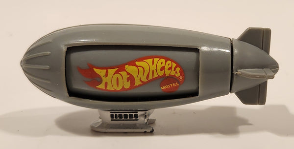 1992 Hot Wheels Good Year Blimp Grey Die Cast Toy Car Vehicle