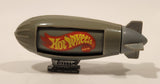 1991 Hot Wheels Good Year Blimp Grey Die Cast Toy Car Vehicle