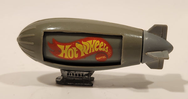 1991 Hot Wheels Good Year Blimp Grey Die Cast Toy Car Vehicle
