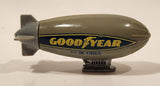 1991 Hot Wheels Good Year Blimp Grey Die Cast Toy Car Vehicle