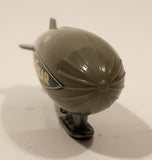 1991 Hot Wheels Good Year Blimp Grey Die Cast Toy Car Vehicle