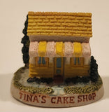 1995 Lyons Tetley Tina's Cake Shop Miniature Resin Building