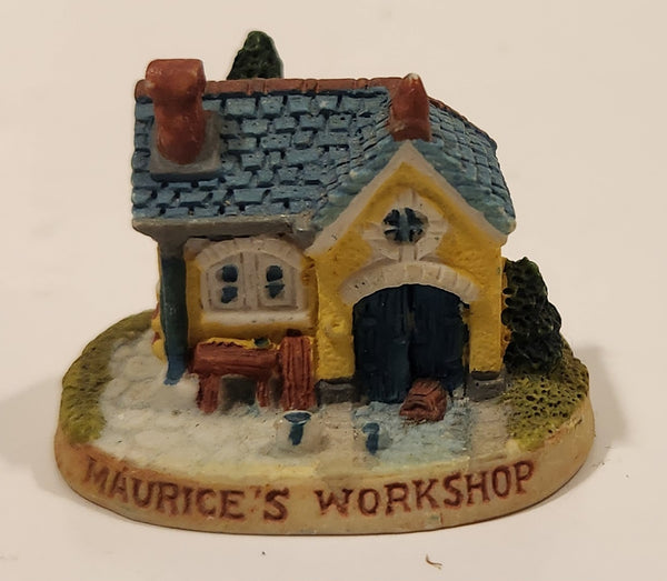 1995 Lyons Tetley Maurice's Workshop Miniature Resin Building
