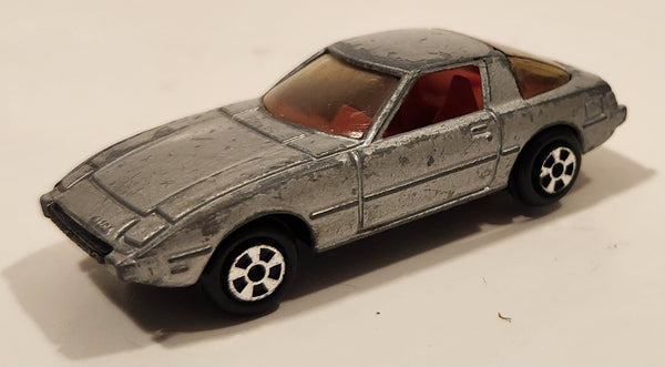 Vintage ERTL Replica Series Mazda RX-7 Replica Silver Die Cast Toy Car Vehicle