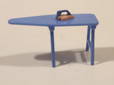Vintage Renewal Product No. 32 Pink Iron and Blue Ironing Board Plastic Dollhouse Toys
