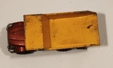 Vintage 1971 Lesney Matchbox Super Kings Scammell Contractor Dump Truck Red and Yellow Die Cast Toy Vehicle