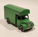 Vintage 1957 Lesney Moko Bedford Removals Van Green Die Cast Toy Car Vehicle