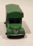 Vintage 1957 Lesney Moko Bedford Removals Van Green Die Cast Toy Car Vehicle