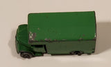 Vintage 1957 Lesney Moko Bedford Removals Van Green Die Cast Toy Car Vehicle