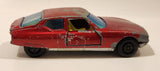 Vintage 1972 Lesney Matchbox Super Kings No. 33 Citroen S.M. Red Die Cast Toy Car Vehicle with Opening Doors