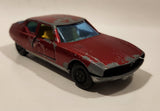 Vintage 1972 Lesney Matchbox Super Kings No. 33 Citroen S.M. Red Die Cast Toy Car Vehicle with Opening Doors