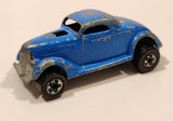 1976 Hot Wheels Flying Colors Neet Streeter Light Enamel Blue Die Cast Toy Car Vehicle Red Lines