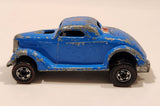 1976 Hot Wheels Flying Colors Neet Streeter Light Enamel Blue Die Cast Toy Car Vehicle Red Lines