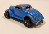 1976 Hot Wheels Flying Colors Neet Streeter Light Enamel Blue Die Cast Toy Car Vehicle Red Lines