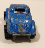 1976 Hot Wheels Flying Colors Neet Streeter Light Enamel Blue Die Cast Toy Car Vehicle Red Lines
