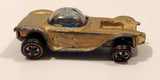 Vintage 1968 Hot Wheels Sweet Sixteen Beatnik Bandit Spectraflame Gold Die Cast Toy Car Vehicle Redlines