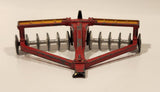 Vintage Meccano Dinky Toys 322 Disc Harrow Red Die Cast Farm Machinery Toy Vehicle
