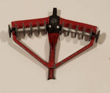 Vintage Meccano Dinky Toys 322 Disc Harrow Red Die Cast Farm Machinery Toy Vehicle