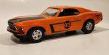 1996 ERTL Limited Edition Series 3 WIX 1969 Ford Boss 302 Mustang Orange 1/24 Scale Die Cast Toy Vehicle Coin Bank