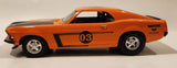 1996 ERTL Limited Edition Series 3 WIX 1969 Ford Boss 302 Mustang Orange 1/24 Scale Die Cast Toy Vehicle Coin Bank